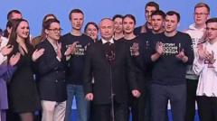 Watch: Putin thanks Russia after predictable win