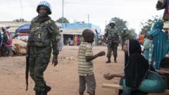 Umusirikare w'u Rwanda mu ngabo za UN muri Centrafrique