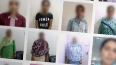 இன்ஸ்டாகிராம் உள்பட ஆப்-களில் இளம் பெண்கள் விற்கப்படுகின்றனர்.