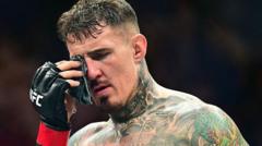 Aspinall 'still can't see' three days after eye poke