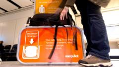EasyJet warned over 'misleading' £5.99 cabin bag fee