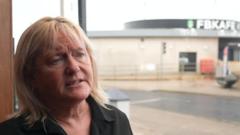 Town's shock as woman dies trying to save dog