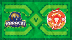 Karachi Kings v Islamabad United - PSL scorecard