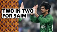 Can Ayub's Dismissal of Varma and Pandya in Consecutive Balls Spark a Game-Changing Moment?