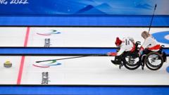 How does wheelchair curling work and why are there no sweepers?