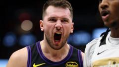 Lakers' Doncic hits triple double in 20 minutes
