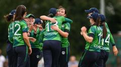 Lewis ton helps Ireland draw Sri Lanka T20 series