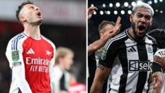 Carabao Cup: Ko Arsenal za ta yi wa Newcastle abinda ta yi wa Man City