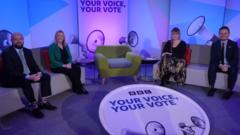 Politicians thrash out key issues in live TV debate