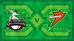 Lahore Qalandars v Rawalpindiz - PSL scorecard