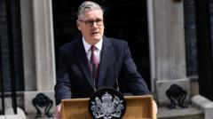 Watch Starmer's resignation speech in full