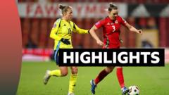 Highlights: Wales 1-1 Sweden – Barton penalty stuns visitors