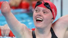 GB's Challis & Fiddes win swimming golds