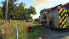 Several injured in shooting and fire at Michigan Mormon church