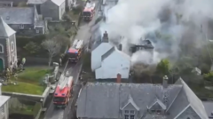 Man who set fire to mum's house jailed