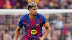 Liverpool close to signing Barcelona's Araujo on loan