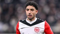 Man City sign Frankfurt forward Marmoush for £59m