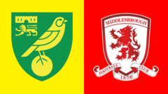 Pick of the stats: Norwich City v Middlesbrough
