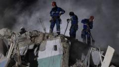 European leaders outraged after Russian strikes kill 23 and damage EU's HQ