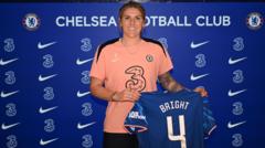 Chelsea captain Bright signs new contract