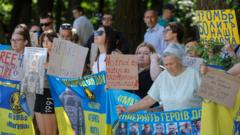 'About our lives, but without our voice': Sidelined Ukrainians look on