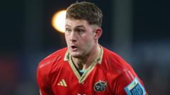 Munster lock O’Connell to make Champions Cup debut