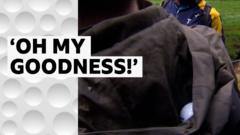 Could a Golf Ball Really Land in a Spectator's Hood?