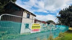 Demolition of Aberdeen's Raac properties gets under way