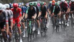 Vuelta stage three abandoned after hail in Pyrenees