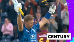 Root hits six & four to reach 18th ODI century