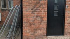 Arrest over Nazi symbol graffiti on Muslim centre