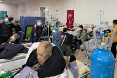 Bệnh nhân tại bệnh viện tại Thượng Hải