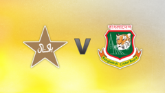 Pakistan v Bangladesh – first T20 scorecard