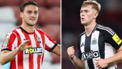 Harwood-Bellis and Hall given first England call-ups