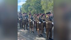 Hundreds turn out for Freedom of the Borough parade