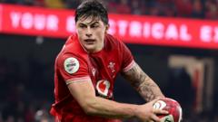 Rees-Zammit at full-back for Wales against England