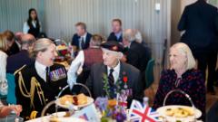 WW2’s oldest veteran attends VE Day memorial event