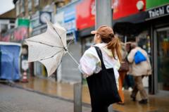 Will the UK Experience Its First Named Storm This Season Amid Yellow Rain and Wind Warnings?