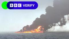 BBC Verify looks at the events leading up to the North Sea collision