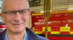 Retired firefighter smashes fundraising target