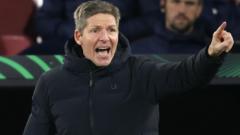 Glasner critical of EFL's Conference League stance