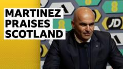 Scotland ‘look like a club’, says Martinez