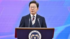 South Korea's new president Lee Jae-myung pledges to 'unite' country