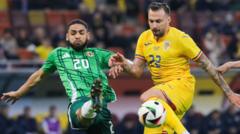 Romania v Northern Ireland - Hosts pushing for a second goal