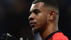 Man arrested after Blues' Bacuna racially abused