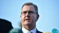 DUP leader Sir Jeffrey Donaldson resigns after rape charge