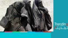 صورة لمنقبات في مصر