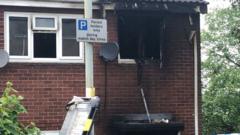 Murder arrests after house fire leaves two dead and four in hospital