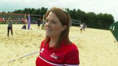 Commonwealth legacy beach volleyball courts open