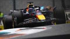 Miami GP sprint qualifying: Verstappen takes pole from Leclerc